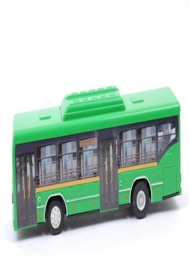 USCATALOG 21 Low Floor Bus Pull Back Friction Vehicle Toy for Kids (Pack of 1) (Multicolor) - Image 3